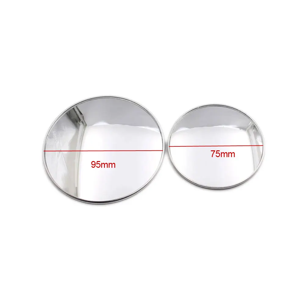 1pc espelhos laterais para caminhão carro ponto cego espelho redondo convexo grande angular à prova dwaterproof água bebê auto espelhos retrovisores acessórios