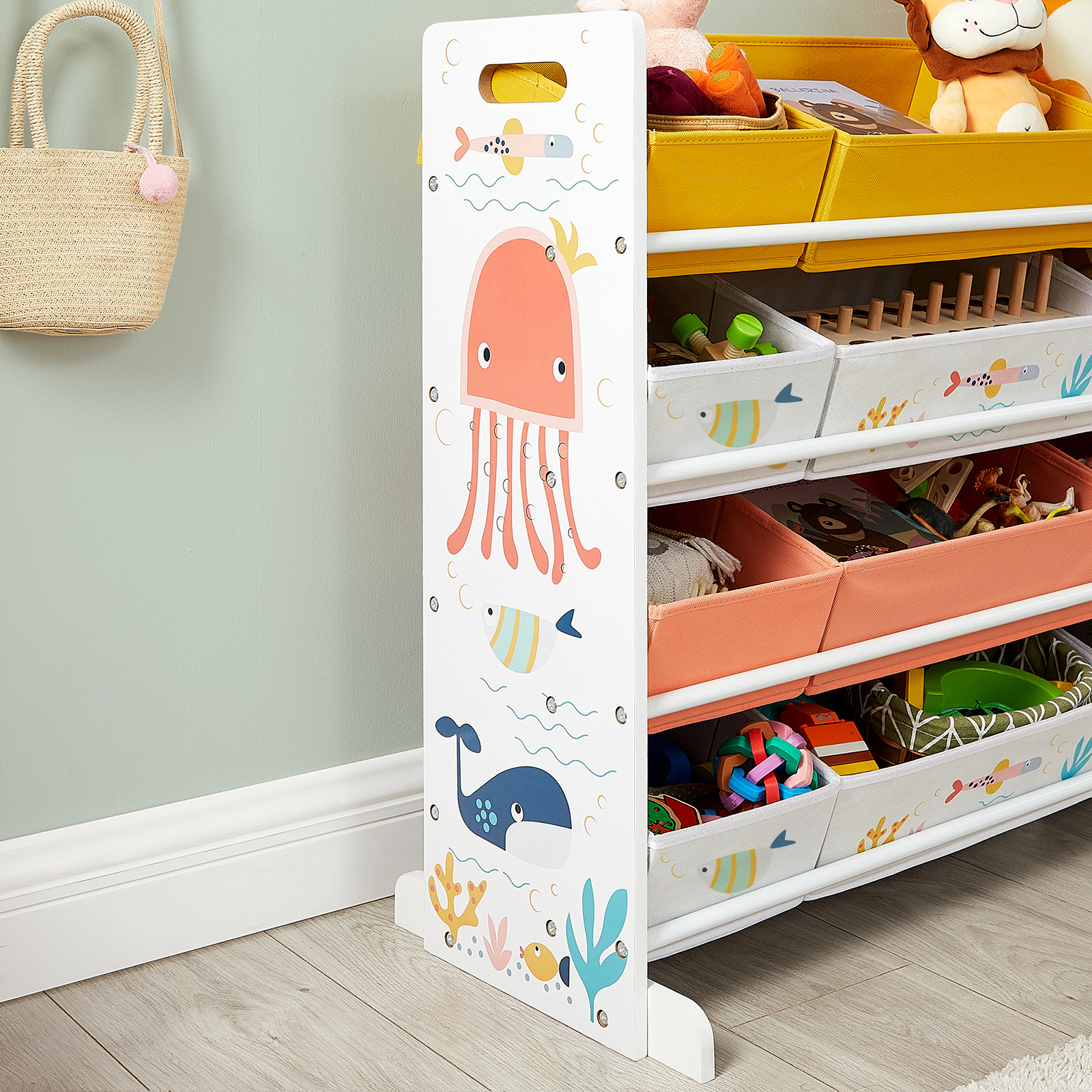 Émetteur pour jouets pour enfants, Blanc, Blanc, Organisateur, Blanc, Blanc, Blanc, Blanc