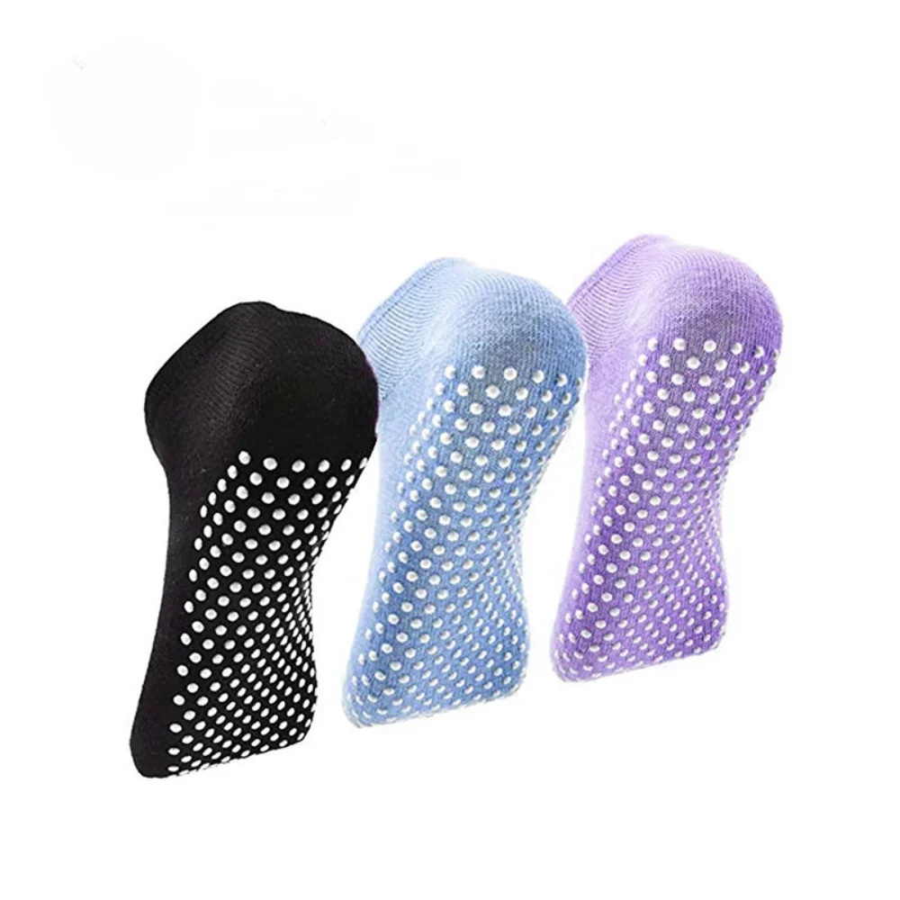 Frauen Anti-Slip Socke Trampolin Yoga Socke Baumwolle Atmungsaktive Kurze Socken Elastizität Sport Junge Mädchen Außerhalb Sport Socken EU33-39