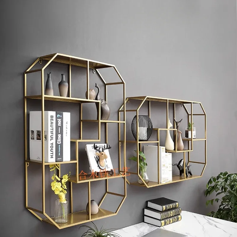 Wine Refrigerator Iron Cabinet High End Furniture Hanging Bar Decoration Drinks Wall Whiskey Showcase Display Luxury Outdoor