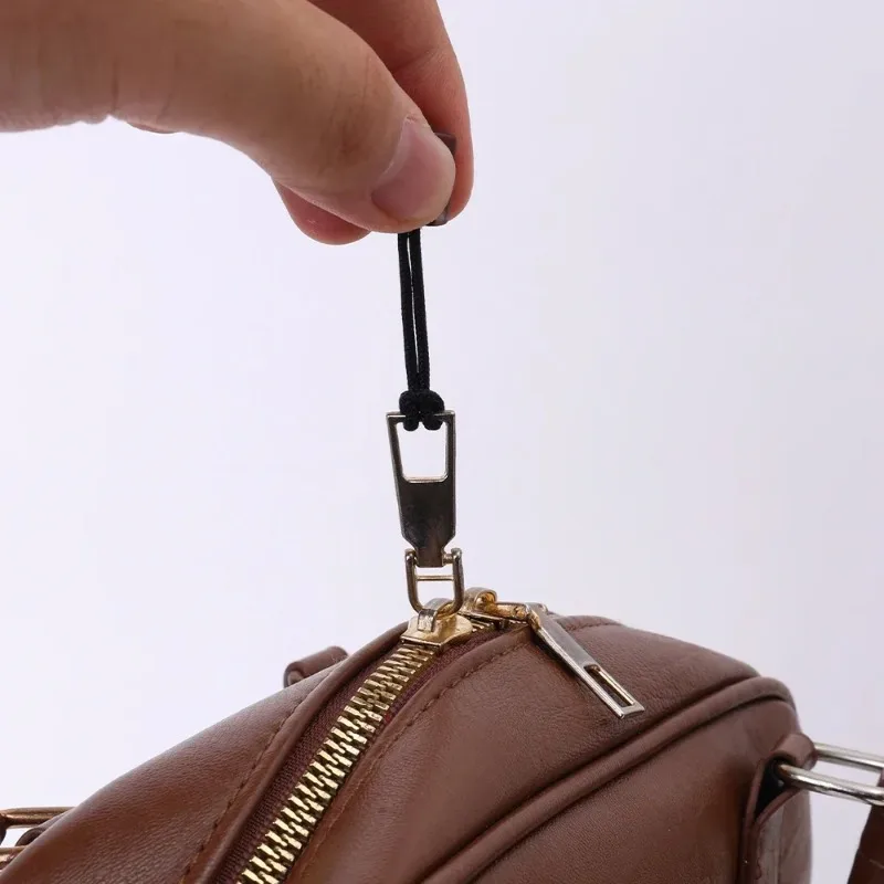 Cuerda trasera con cremallera para cuchillo militar, cordón para ropa, fijador de cremallera, accesorios, cuerda para cuchillo, mochila antipérdida, llavero, 1-10 Uds.