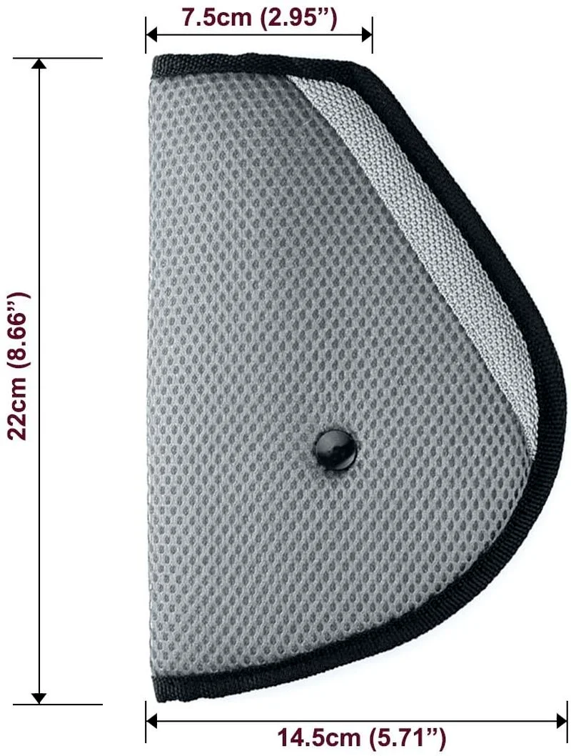 รถเด็ก Safe Fit Seat Belt Adjuster เด็กความปลอดภัยสามเหลี่ยมทนทานอุปกรณ์ป้องกัน Positioner รถ Intimate อุปกรณ์เสริมใหม่