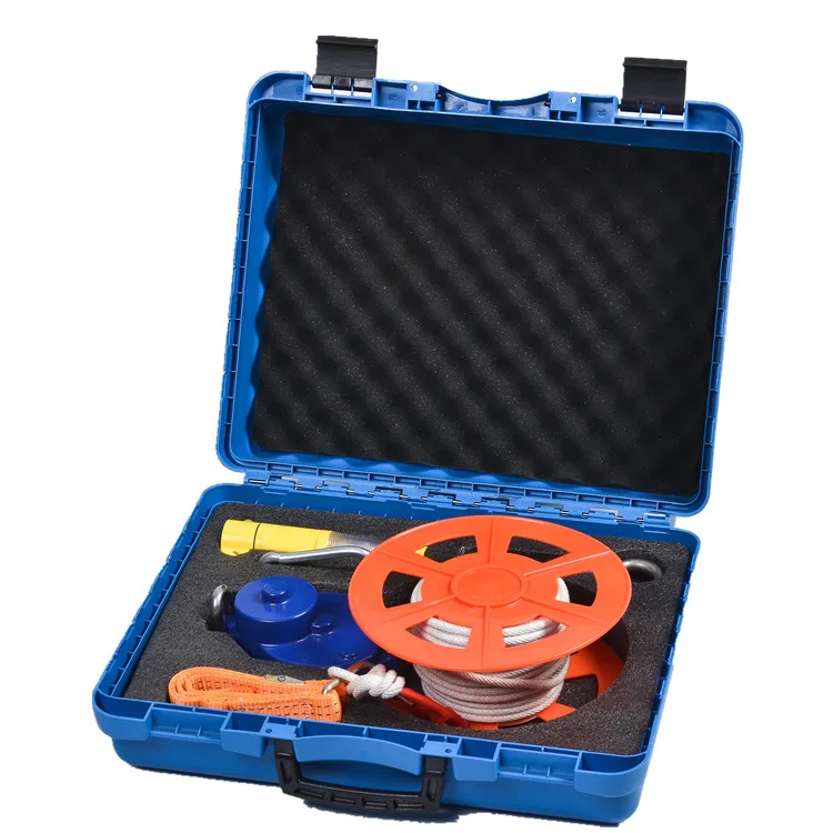 Reciprocating Escape Descender 30-Meter-Hochleistungs-Notfall-Sicherheitsseil aus ABS-Kunststoff