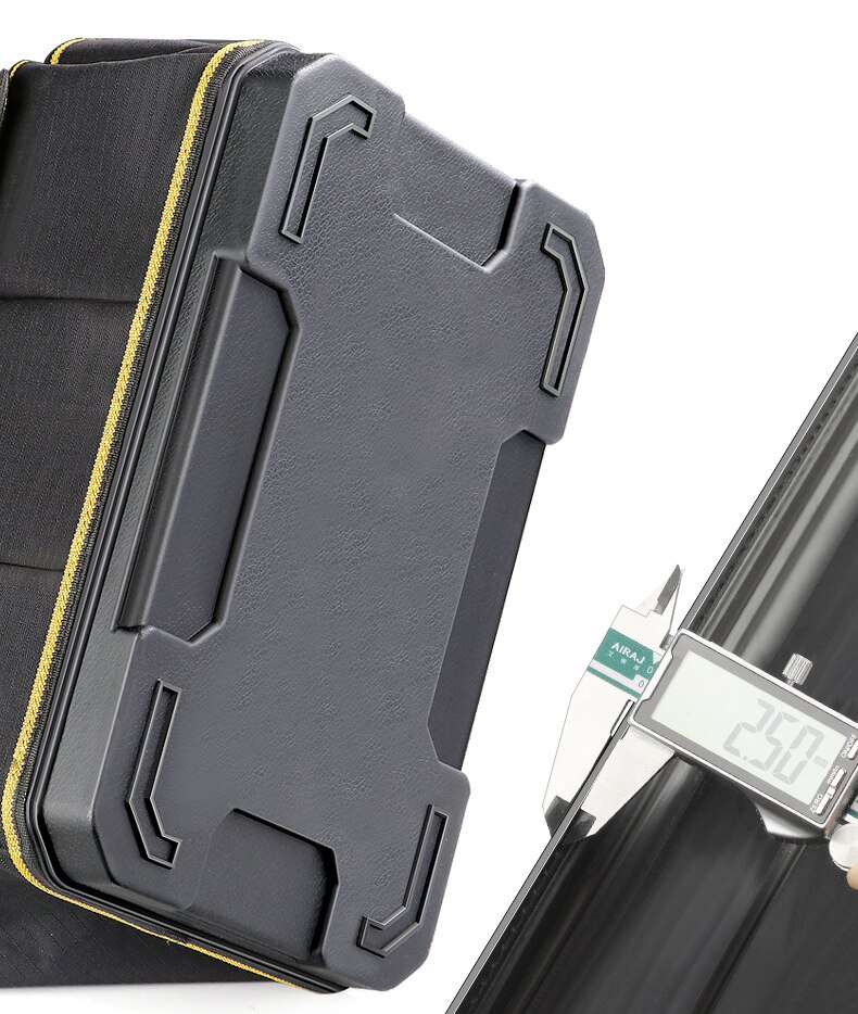 Airaj กระเป๋าเครื่องมืออเนกประสงค์, กระเป๋ากันน้ำผ้าอ๊อกซ์ฟอร์ดจุของได้เยอะสำหรับงานซ่อมเครื่องมือกระเป๋าช่างไฟฟ้า