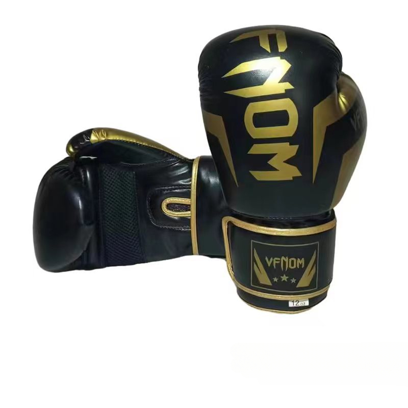Guantes de boxeo para niños y adultos, guantes de combate profesionales Sanda Muay Thai de 6/8/10/12/16Oz para hombres y mujeres, guantes de boxeo de Taekwondo de Pu
