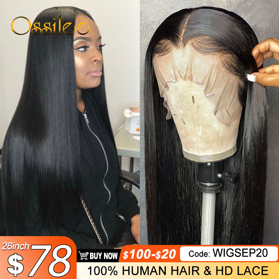 Voorgesneden kanten pruik Echt haar Klaar om te dragen Transparant 13x4/13x6 Kanten Voorkant Echt haar Voorgeplukt Voorgesneden 5X5 Vetersluiting Pruik