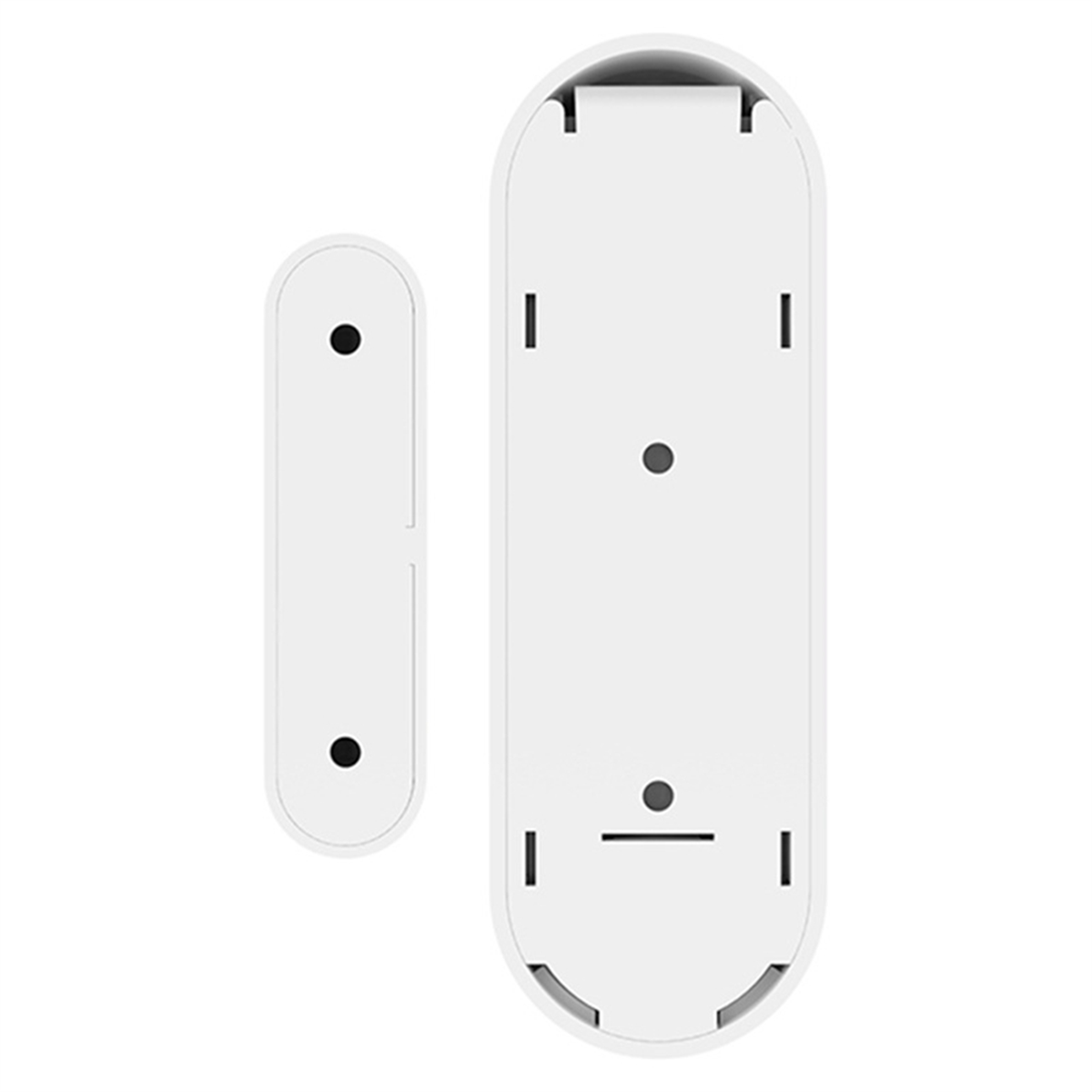 BABQ Tuya Matter Sensor de ventana de puerta de rosca alarma antirrobo Detector inalámbrico de hogar inteligente funciona con HomeKit Alexa Google Home