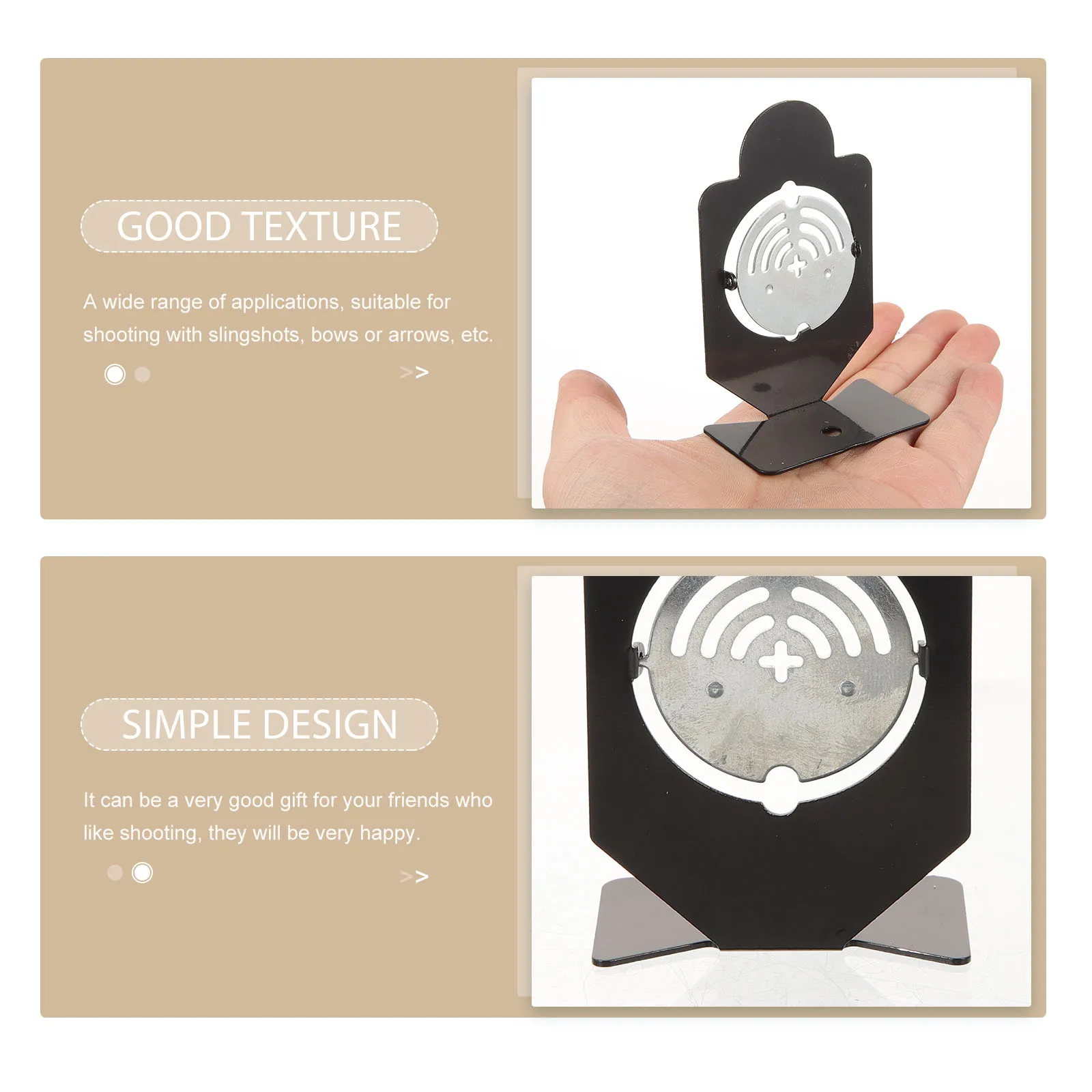 3Pcs Small Shoot Targets Portable Targets Targets Practicing Targets Rotary Exercise for Training Rotary