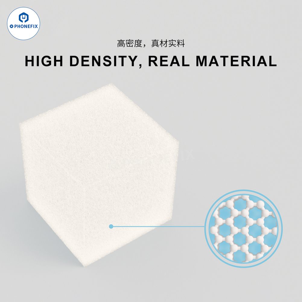 MIJING Nano Cleaning Sponge Strong Absorption Force No Floc or Residue Sponge for Motherboard PCB Components Cleaning Repair