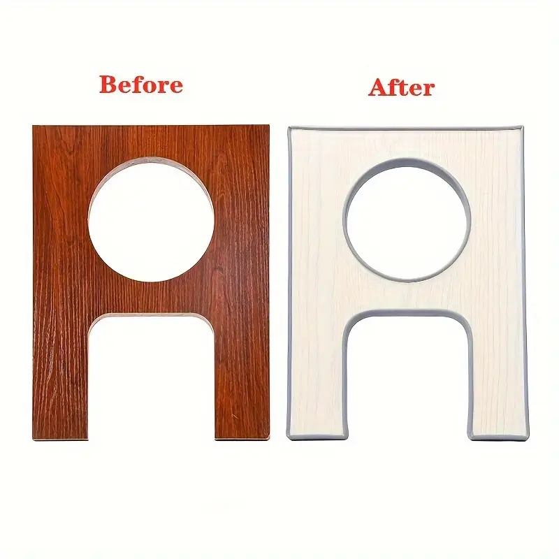 1 unidad de cinta de sellado de bandas de borde de PVC autoadhesivas de 5m/196,85 pulgadas, tira en forma de U para muebles, gabinete, escritorio, Protector de borde