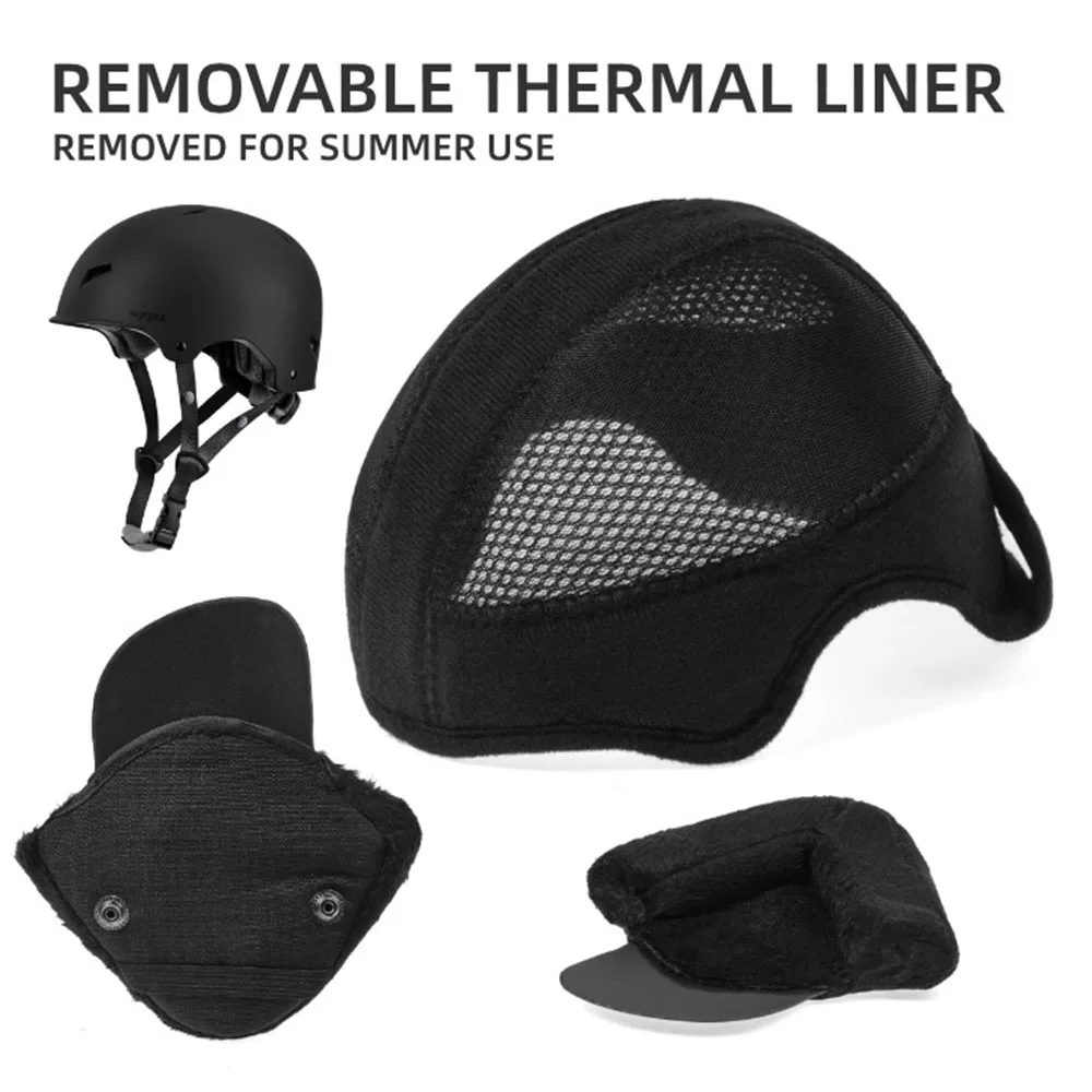 BATFOX ユニセックス スキーヘルメット ハーフカバー スキー スノーボード ウィンタースポーツ ヘルメット スノースケート 一体成型ヘルメット メンズ レディース