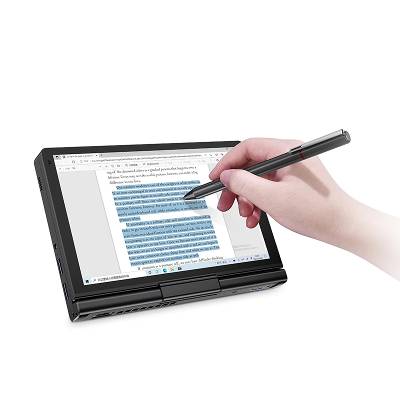 GPD Pocket 3 Mini Laptop 8Inch Intel Core N7505 Notebook 16GB 512GB SSD Modular Full-featured Handheld Game Computer