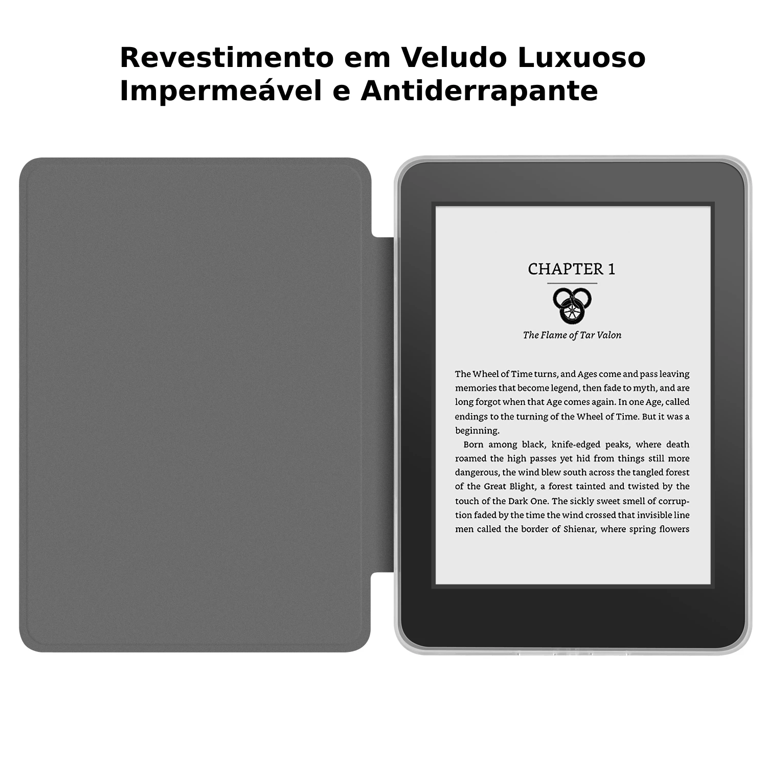 Para Kindle Paperwhite 12a geração Case Colorsoft Signature Edition 7" 2024 360 °   Suporte magnético removível 2 em 1 com rotação SA568B