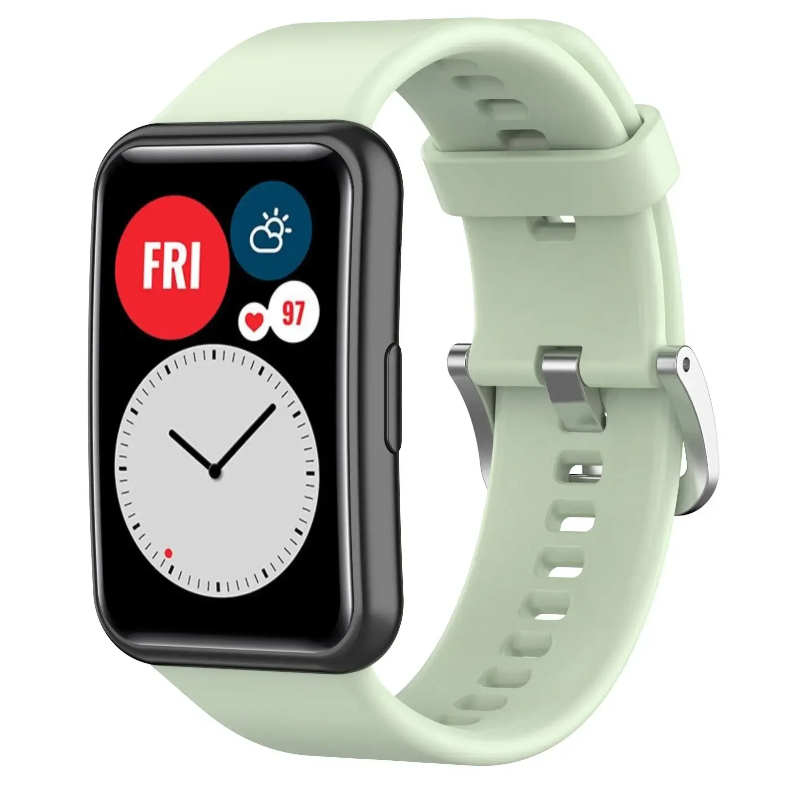 화웨이 시계 맞는 스트랩에 대한 실리콘 밴드 Smartwatch 시계 밴드 액세서리 도구 시계 스트랩과 교체 스포츠 손목 팔찌