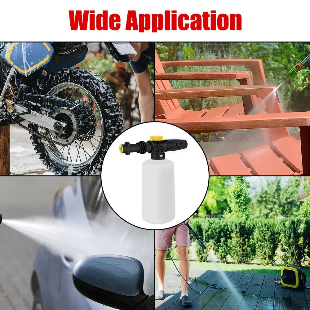 洗車用フォーム発生器,高圧,噴霧ノズル,調整可能,karcher k2,k3,k4,k5,k6,750ml