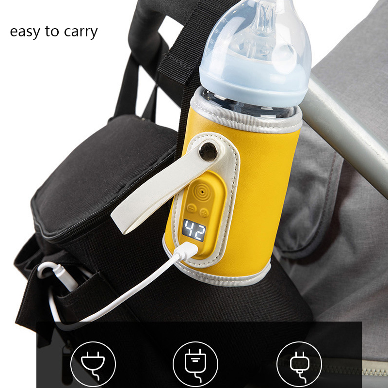 新しいusb充電ウォーマーバッグ絶縁カバー暖房用温水ベビーポータブル幼児旅行アクセサリー