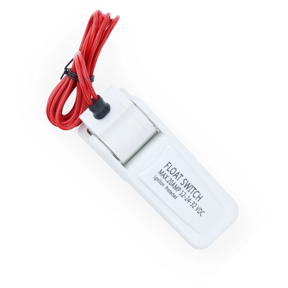 Commutateur de pompe de cale de bateau 12V DC, sécurité électrique automatique, utilisation facile à nettoyer, interrupteur de pompe de cale pour ingénierie électronique 24V