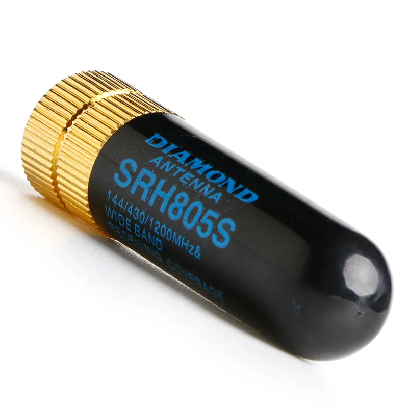 เสาอากาศ SRH805S SMA-F เพชรคลื่นความถี่คู่สำหรับผู้หญิง UV-5R GT-3 BF-888s วิทยุสำหรับ BF-UV5RB/ BF-UV5RC