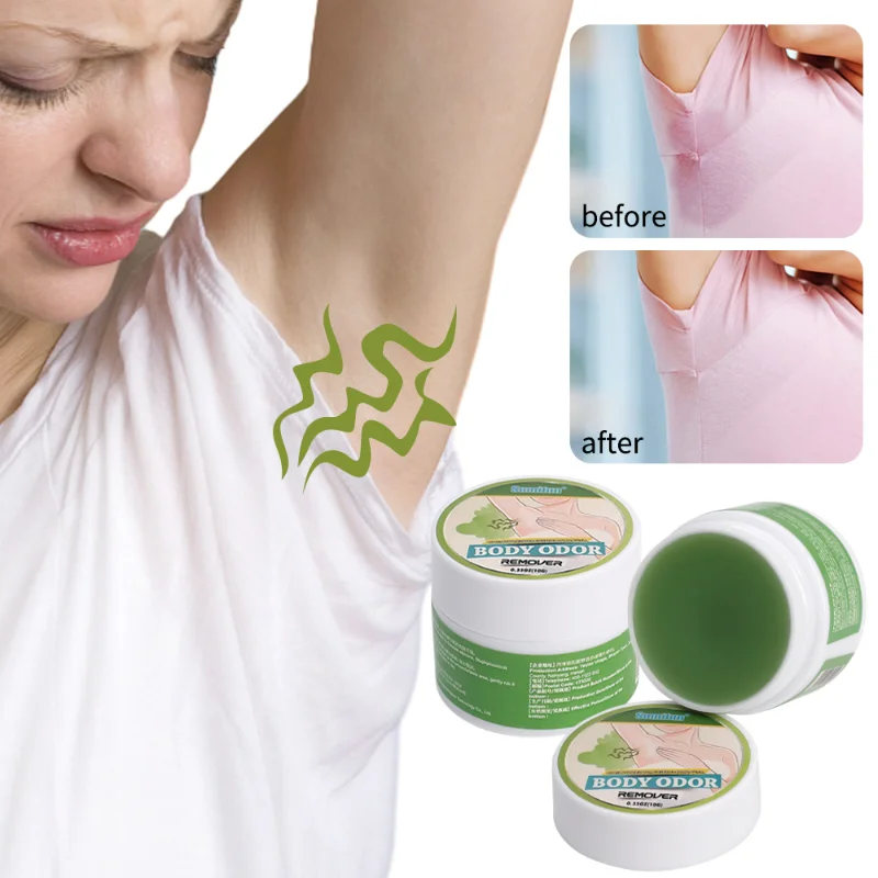 Creme desodorante anti-odor, 10g, para remover o odor das axilas, anti-odor, óleo refrescante, creme para cuidados com a pele