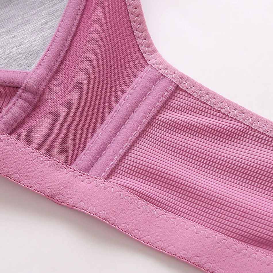 Innovative Plus Size Full Cup Bras No Underwire with Side Gather and Push Up Designed for Enhanced Comfortable and Natural Shape