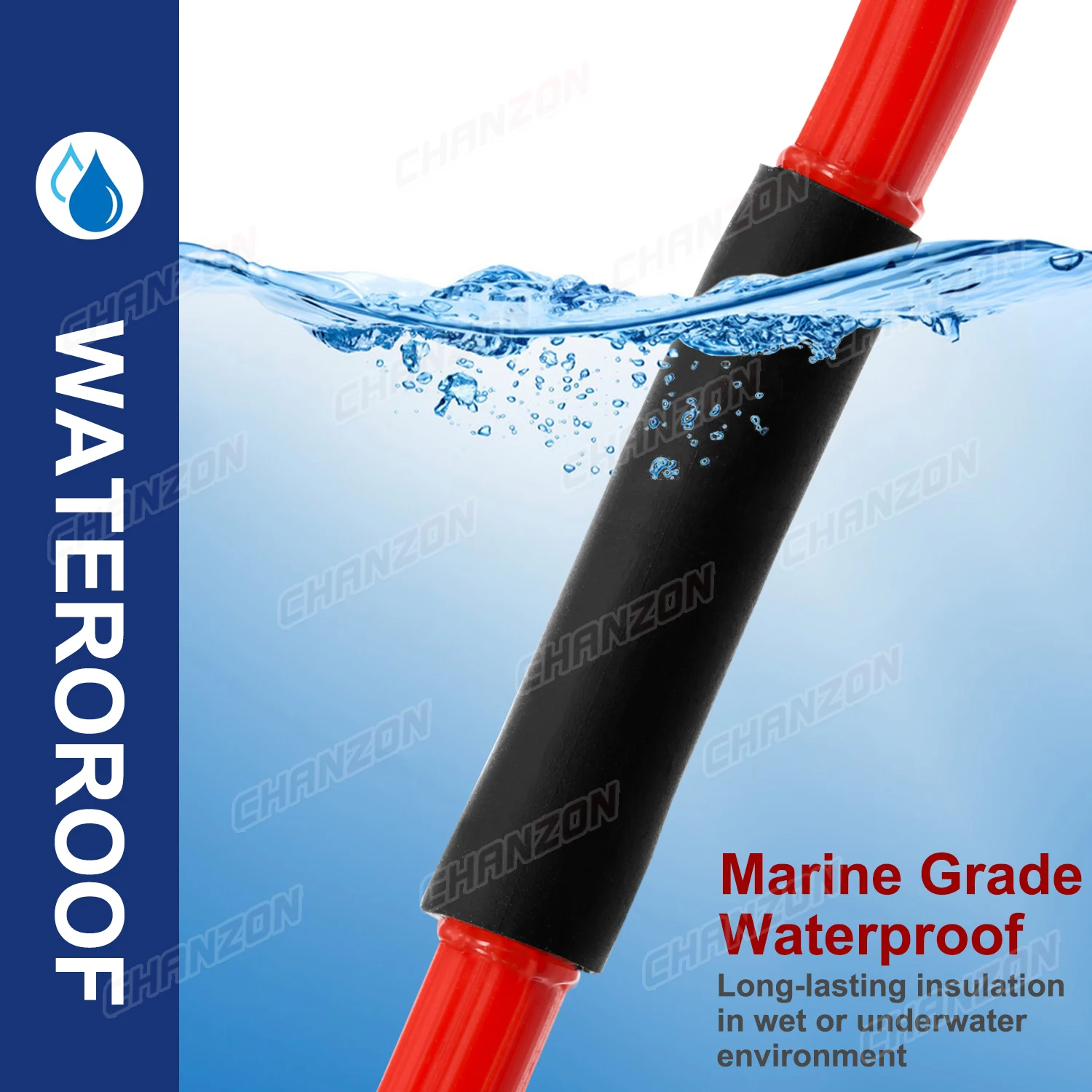 1.22m 2.5m 4:1 4 - 52mm tubo termo retrátil com cola adesivo de parede dupla forrado fio à prova dwaterproof água grau marinho aquecido envoltório retrátil