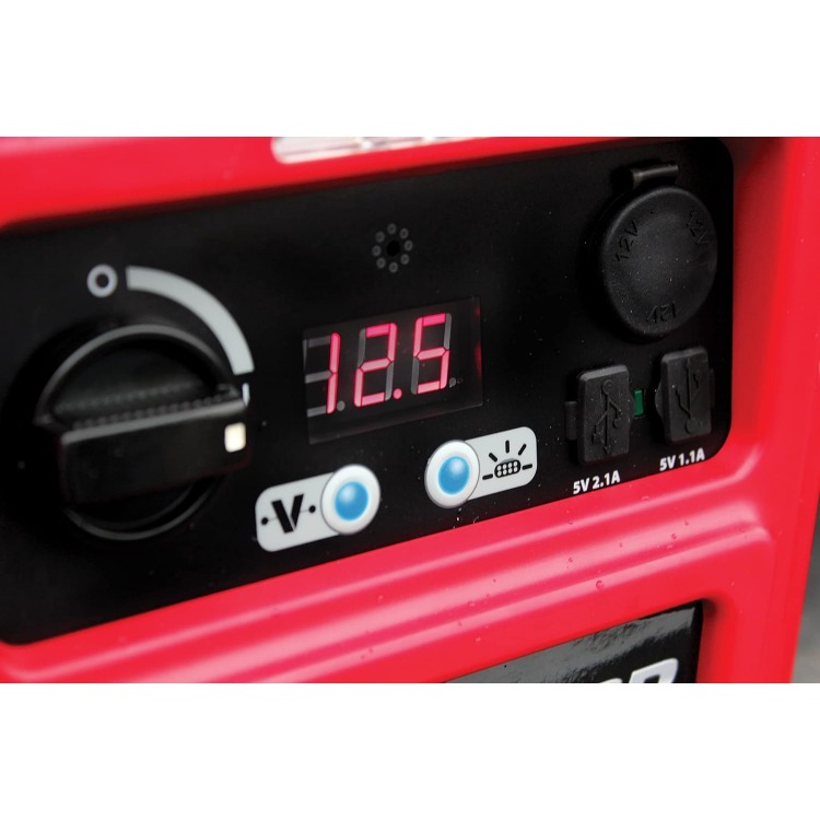 Jump-N-Carry JNC770R 1700 Peak Amp Premium 12 Volt Jump Starter - Red
