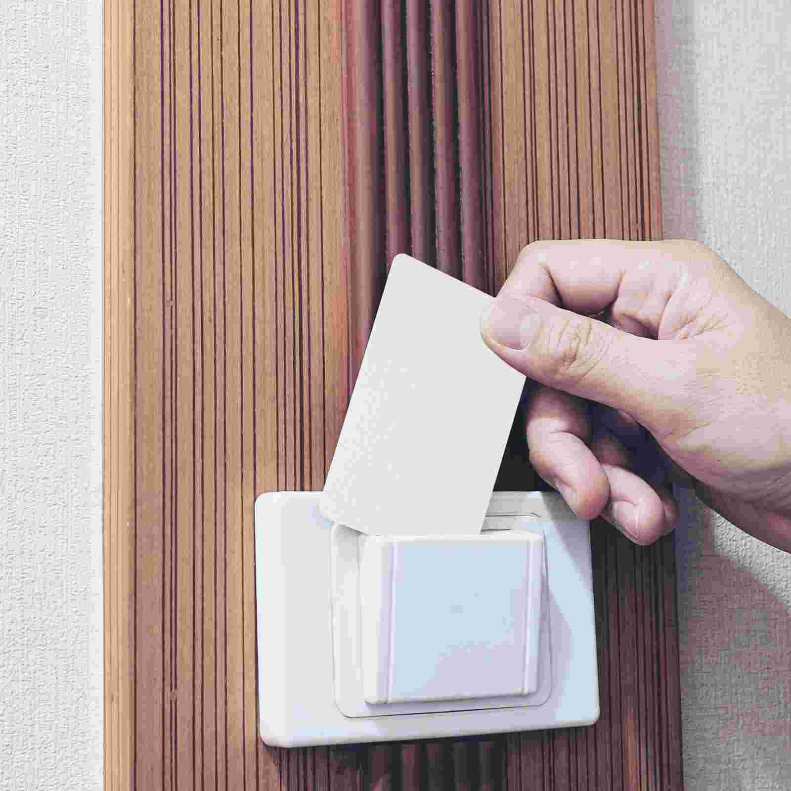 Limpiador de máquina de tarjetas de crédito reutilizable, herramienta de limpieza para lector de terminales de impresora, tarjetas con cabezal magnético de Pvc, 10 Uds.