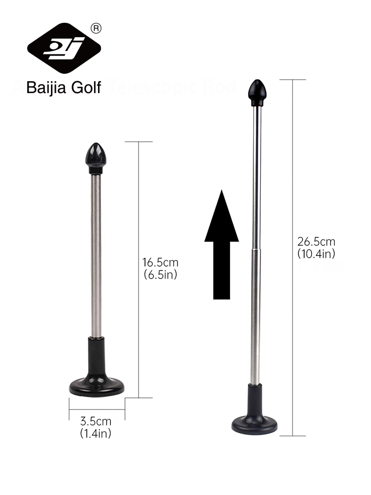 Outil de réglage de l'angle mené pour Club de Golf, coupe-Golf magnétique, indicateur de Direction, bâton d'alignement pour Club de Golf, améliore l'entraînement des compétences de jeu