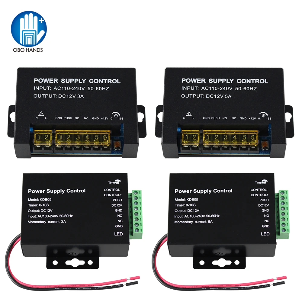 DC 12V Zugangskontrolle Netzteil Schalter 5A 3A Ausgang AC110V-240V Eingang Stromquelle Lieferant Adapter für Video-Gegensprechanlage