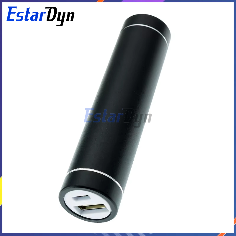 Estadyn โลหะ Power Bank DIY ชุดกล่องเก็บฟรีชุดเชื่อม 1X18650 แบตเตอรี่ 5V 1A USB ภายนอก Charger โทรศัพท์สมาร์ท