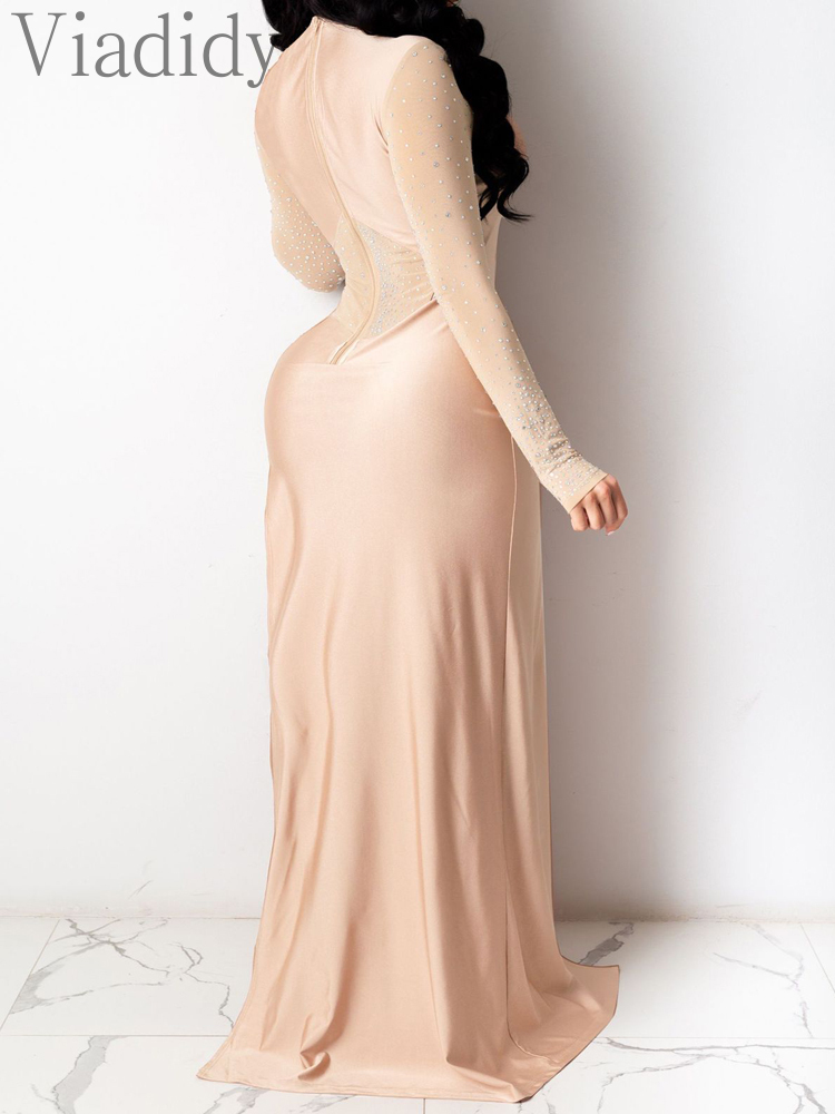 Frauen Sexy Mesh Strass Unregelmäßige Dünne Overalls