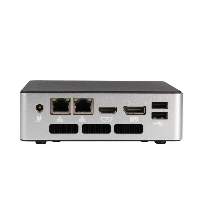 14th Gen Ultra5 125u Nuc Nano Small Micro PC 4.3GHz  Gaming Mini PC X86 2 Ethernet Lan Win 10 11 Linux Ubuntu DDR5 Mini PC