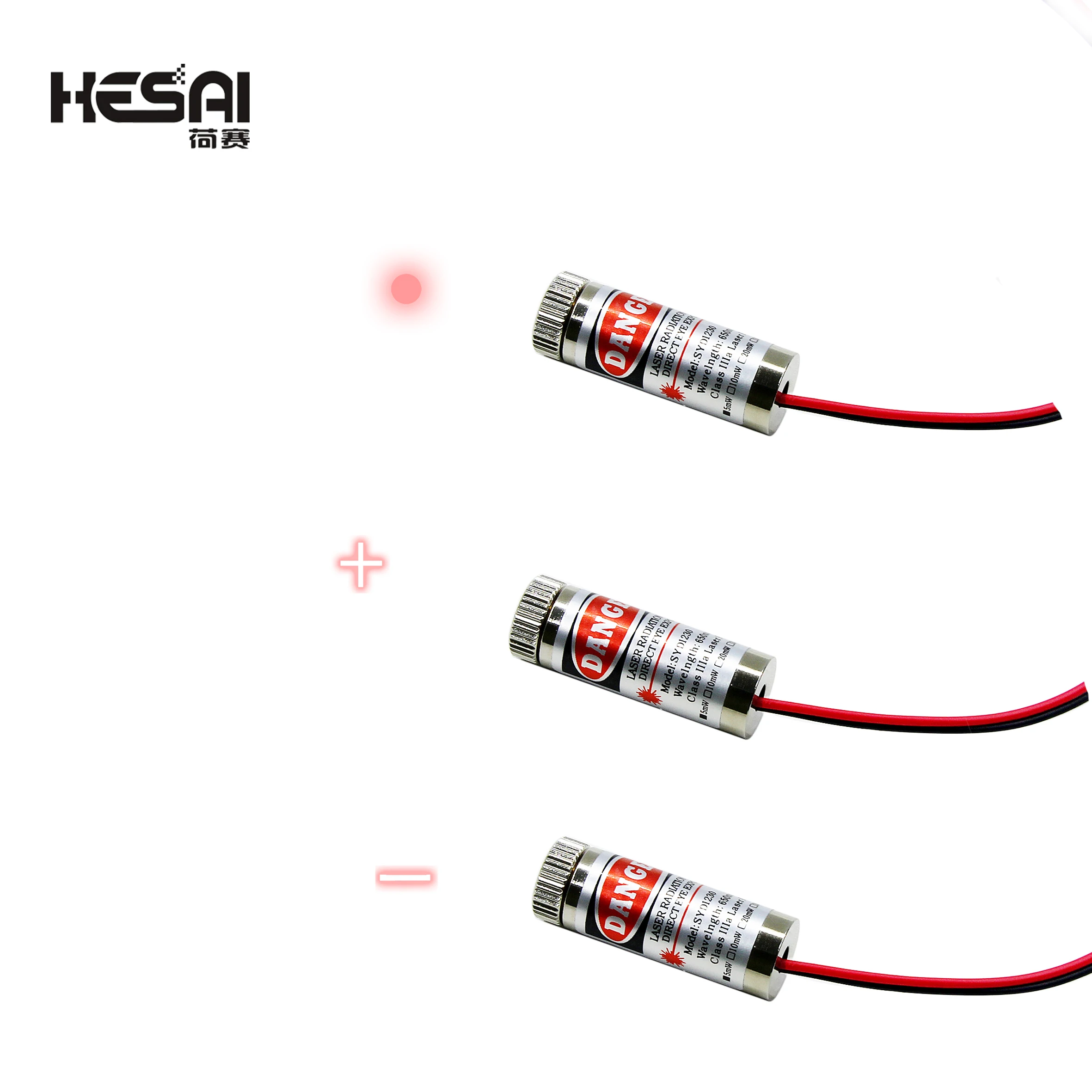 ขายร้อน650nm 5MW Red Point/สาย/Cross โมดูลเลเซอร์เลนส์โฟกัสอุตสาหกรรม Class