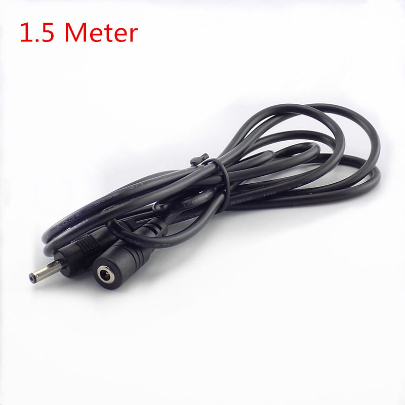 1/3/5M DC Männlich Weiblich 5v 12v 24V Netzteil Kabel Verlängerung Kabel Adapter 3,5mm x 1,35mm Stecker für CCTV Sicherheit Kamera