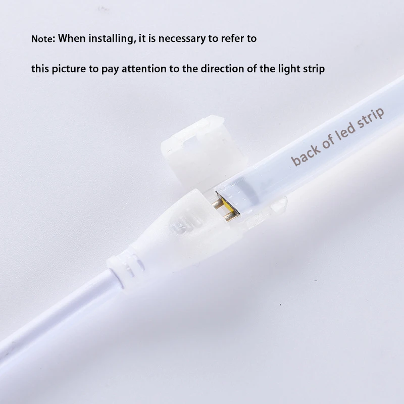 Enchufe UE para tira LED COB 220V