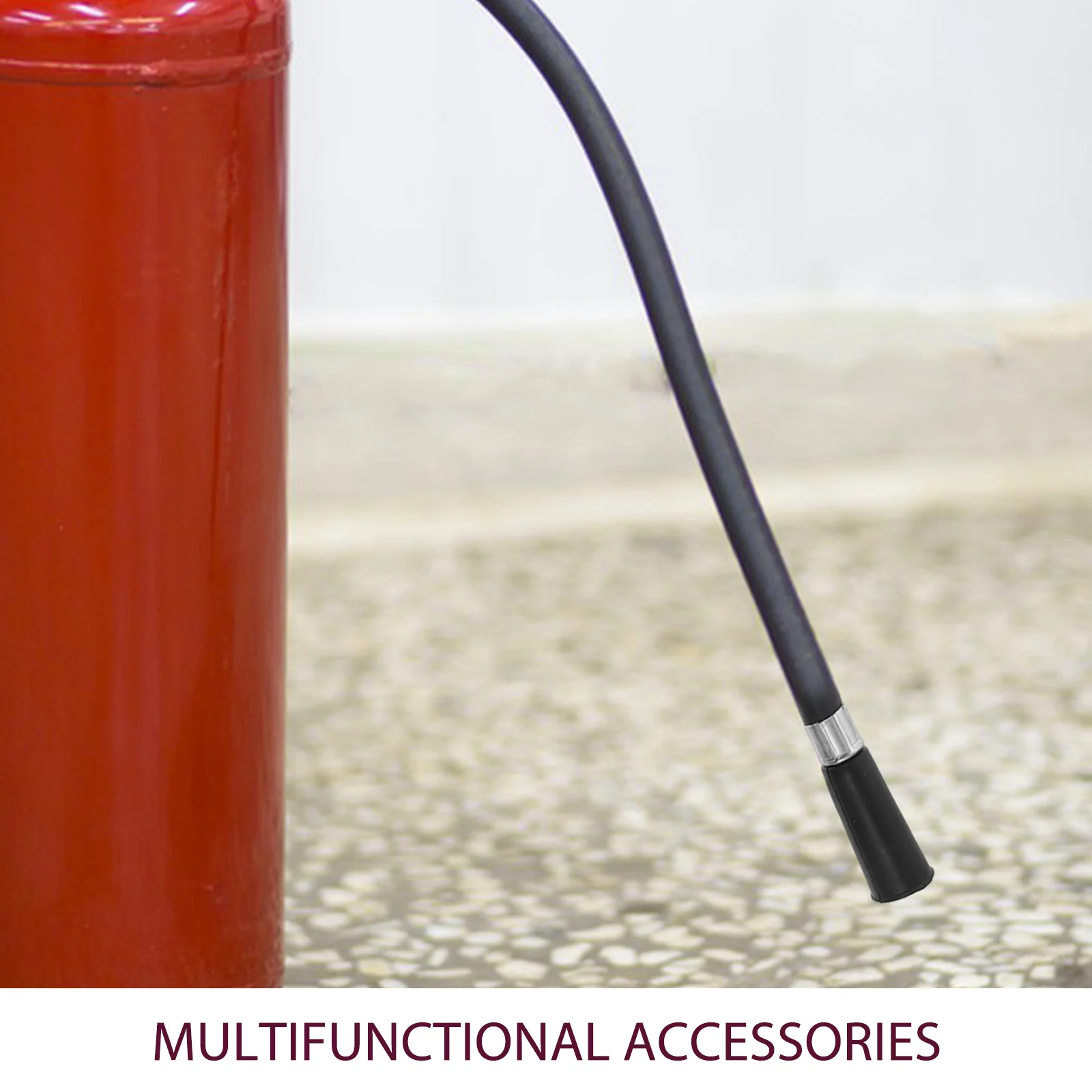 5 Pcs Fire Extinguisher Nozzle Hose for Business Replacement and Black Replacements