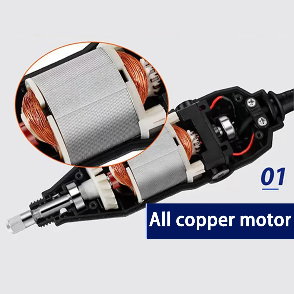 JANGKLIFE 110V 220V Power Tools Electric Mini Drill Die Grinder Engraver Polisher with Rotary Tools Set Kit For 3000 4000