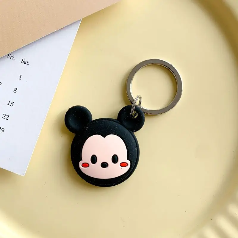 Cute cartoon For Apple Airtag Case Silicone Protective Cover Locator Tracker Keychain Shell