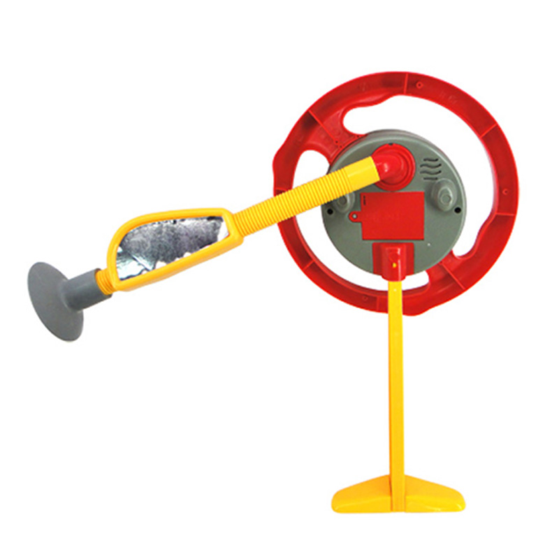 Assento de carro eletrônico traseiro do motorista para crianças, Volante, brinquedos educativos, jogo, som claro, #2023