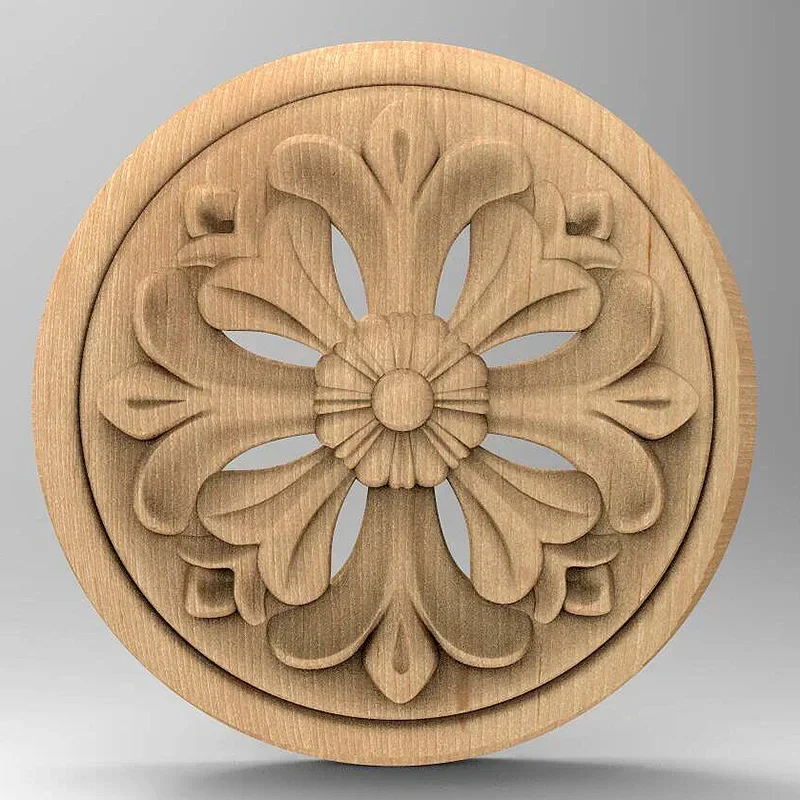 9 ชิ้น 3D แฟ้มดอกไม้ไม้แกะสลัก STL สําหรับ CNC Router 3D เครื่องพิมพ์ Artcam Aspire ผนังประตูเฟอร์นิเจอร์ตกแต่งบรรเทาเวกเตอร์แฟ้ม