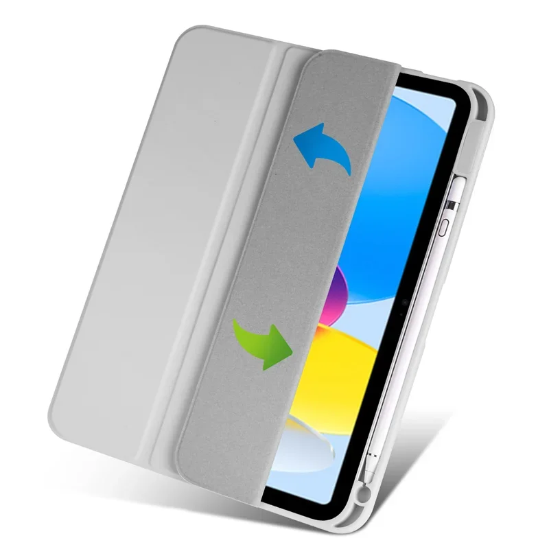 Funda para iPad 10 2022 10.a generación 10,9, carcasa trasera dura transparente para PC, Funda Capa para iPad 10 9 8 7 6 5 generación Air 6 5 4