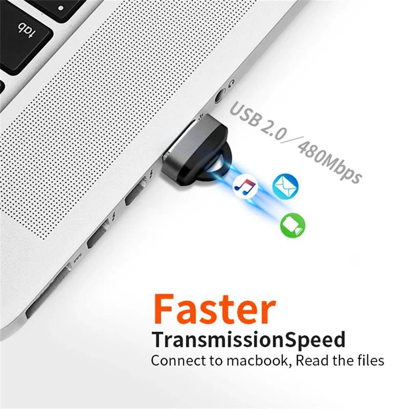 USB Micro SD TF Kartenleser USB 2,0 Mini Handy Speicher Kartenleser High Speed USB Adapter Für Laptops Computer Zubehör