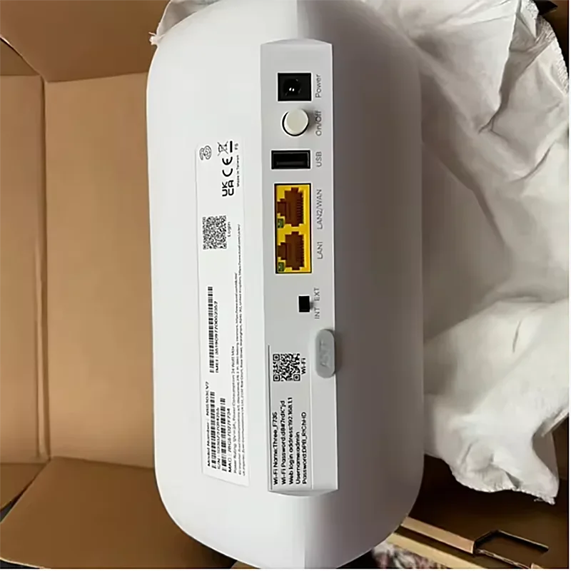obloqué ZYXEL NR5103EV2 5G NR Router Indoor 4.7Gbps WiFi6 4G LTE Cat19 Sim Card 5G WiFi CPE