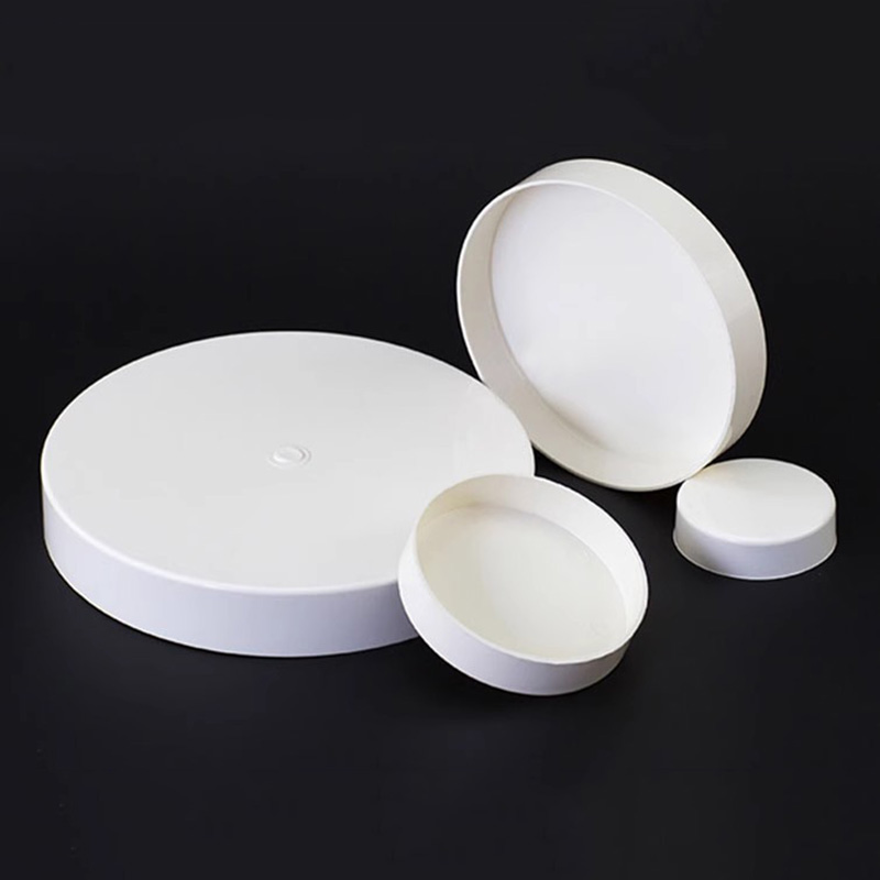 1-10pcs 20/25/32/40/50/60/75/89/110/140/160/165/200/250/315/400mm PVC 파이프 플러그 캡 튜브 커버 흰색 배수 파이프 보호 커버