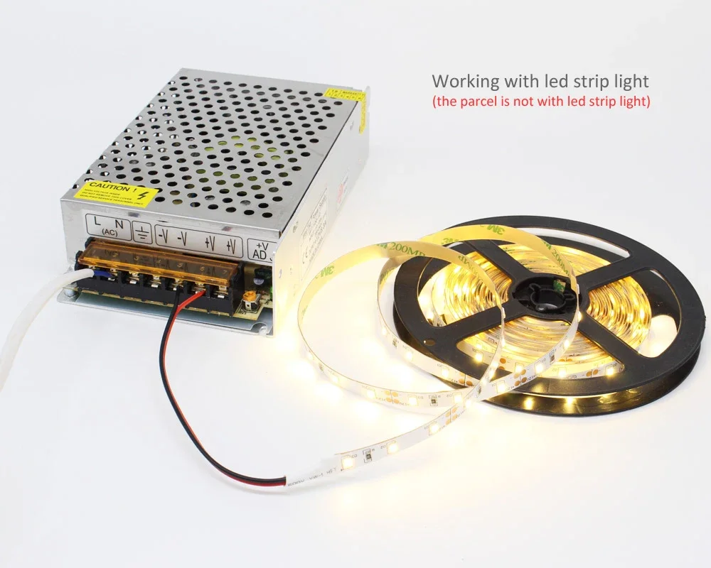 5V 12V 24V LED Netzteil AC 110V 220V zu DC 5V 12V 24V LED Streifen Licht 12 Volt Schalter Adapter Treiber Elektronische Transformator