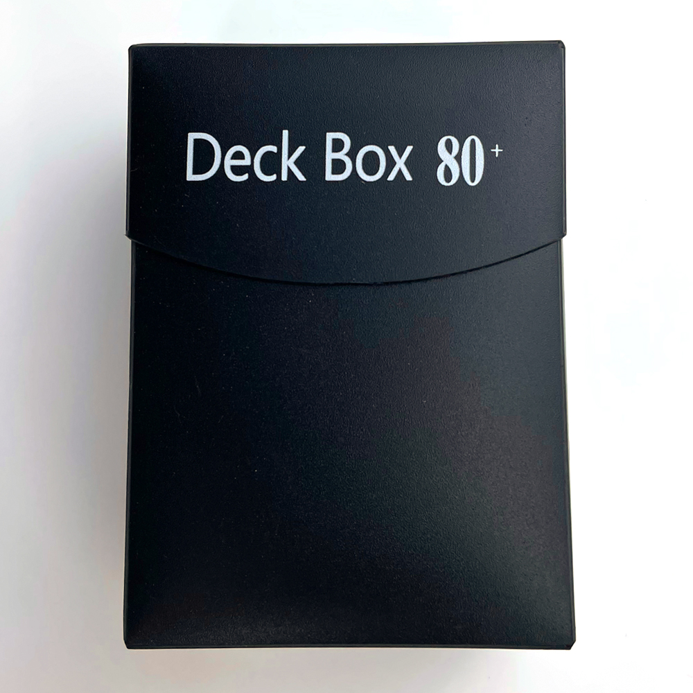 80 + การ์ดดาดฟ้ากล่องสีคลาสสิกเกมกระดาน TCG การ์ดดาดฟ้าคอลเลกชันกล่องการ์ดสําหรับ Magica PKM YGO Gathering