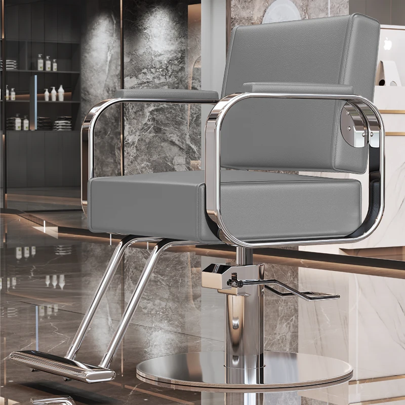 Professional Simpleตัดผมเก้าอี้คุณภาพอินเทรนด์สบายErgonomic Salonเก้าอี้จัดแต่งทรงผมSimple Sillon Barbero Salonเฟอร์นิเจอร์