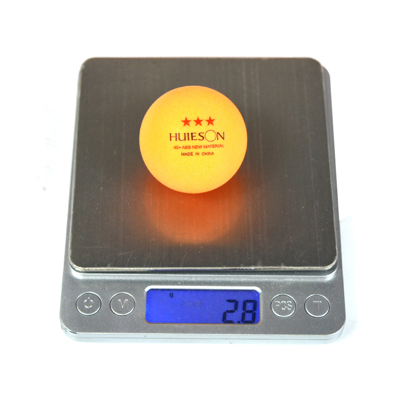 Huieson-Tennis de table en plastique ABS, Ik3 Star, 2.8g, 40 + mm, Ikfor Match Training, Nouveau, 10 pièces
