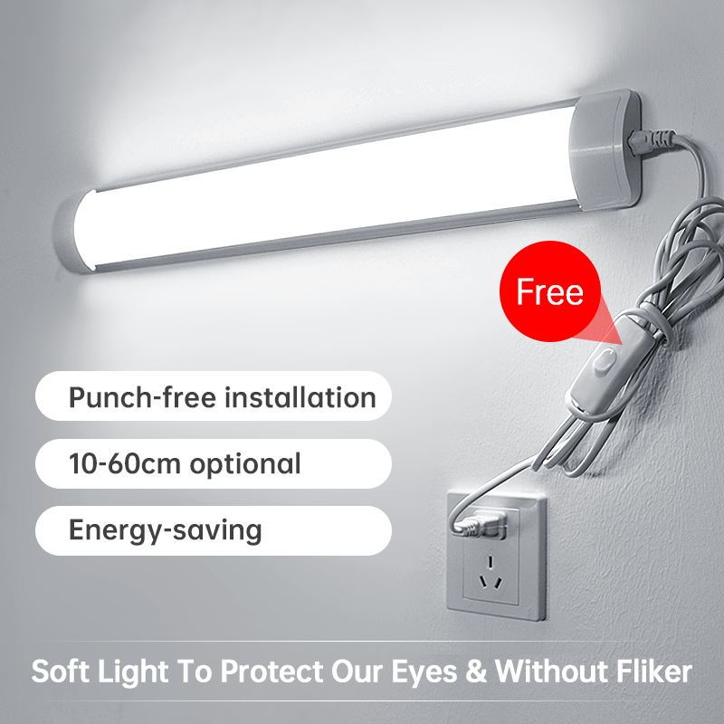 Led チューブライト 85-265v 10 ワット 20 ワット Led バーランプ 30/50 センチメートルチューブ天井壁ランプホーム屋内照明器具キッチン寝室用