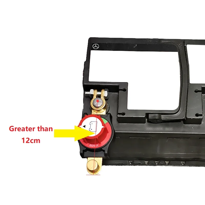 Batterij scheidingsschakelaar messing batterij pole power-off geïntegreerde schakelaar automodificatie uitbreiding accessoire aan/uit-schakelaar